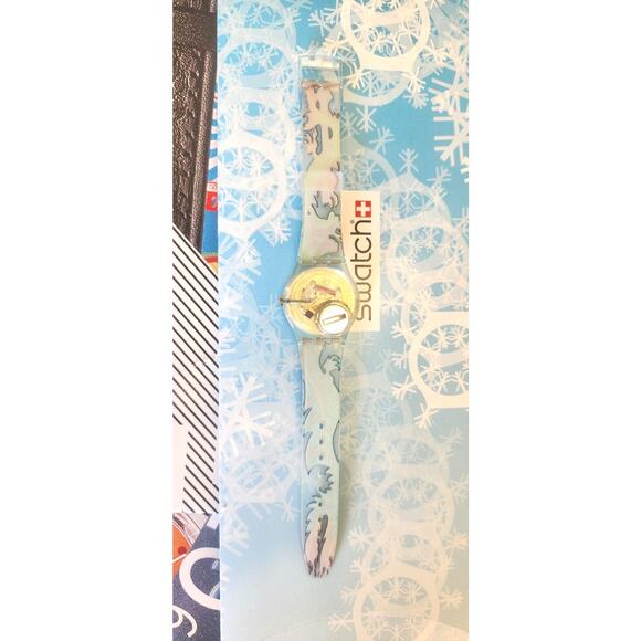 Swatch watch GREEN DRAGON GG135 1995 Standard Gents New Old Stock - Picture 7 of 9